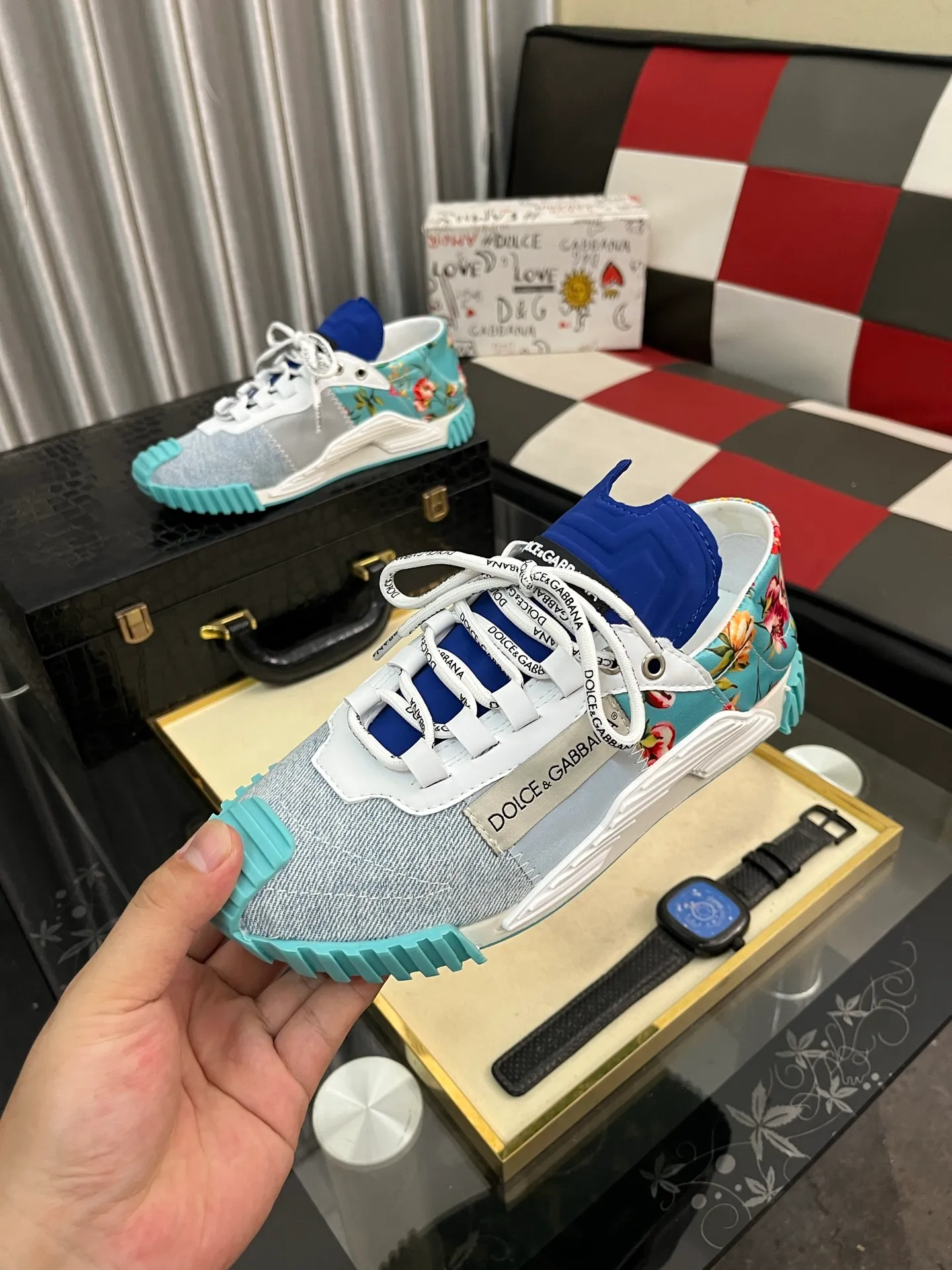 Men's shoes 💰440⌚️⌚️[DG] The latest official website casual, men's shoes original quality imported first-layer cowhide stitching ➕Yangli [Proud] In terms of materials and workmanship, it beats all versions on the market 💕The highest quality shipments. Real photos, imported fabrics highlight the unique charm of the brand 😘The shoelaces are also original custom-made 👻Classic lace-up shoes are very comfortable on the feet, size 35-46